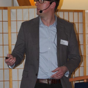 Daniel Rothmund bei einem Fachvortrag des BVMW Daniel Rothmund bei einem Fachvortrag des BVMW