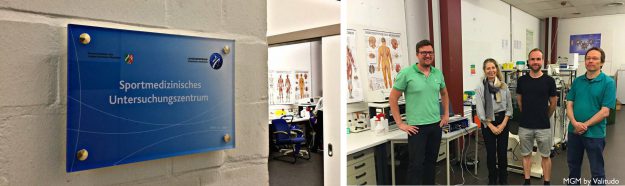 Valitudo begleitet die Kaderuntersuchungen im Sportmedizinischen Untersuchungszentrum des Sportministeriums und des Landessportbundes Nordrhein-Westfalen an der Universität Bielefeld.