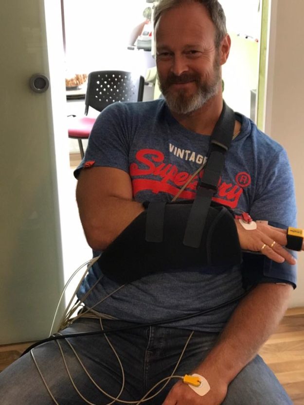 Weltmeister im Hammerwerfen, Karsten Kobs, beim MGM-Check