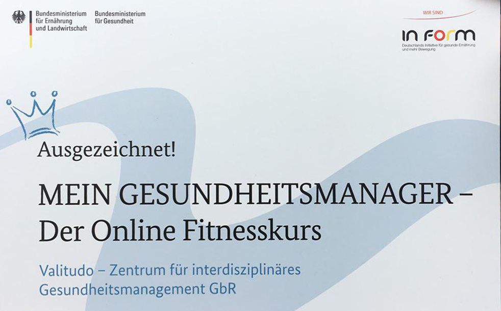 Auszeichnung für MGM Valitudo