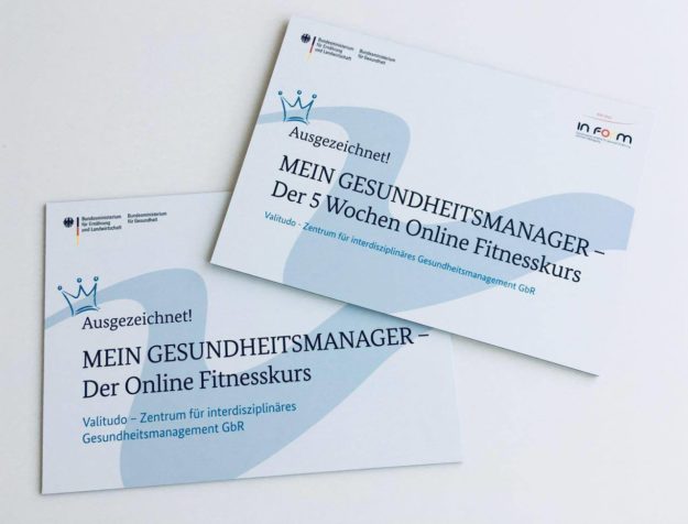 2. Auszeichnung für MGM & Valitudo von Peter Röhr und Daniel Rothmund – Deutschlands Initiative für gesunde Ernährung und mehr Bewegung