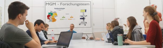 Bundesweite MGM Gesundheitsstudie 2019 Förderung Wissenschaftl durch Leitung Peter Röhr